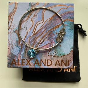 Alex and Ani “March” Birthstone Bracelet